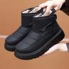 Women's Winter Snow Boots with, Soft, Hook and Loop Closure, - for Casual Outdoor Wear