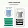 Padi Ling Transparent Root Control Orchid Pot with Tray