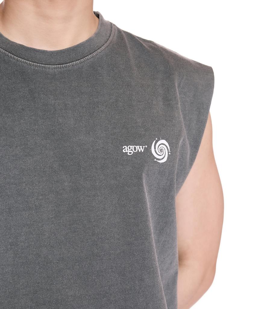 Ago Washed Tank Charcoal