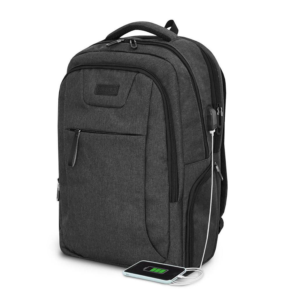 Laptop Backpack Subblim SUBBP-4PA2100 Black