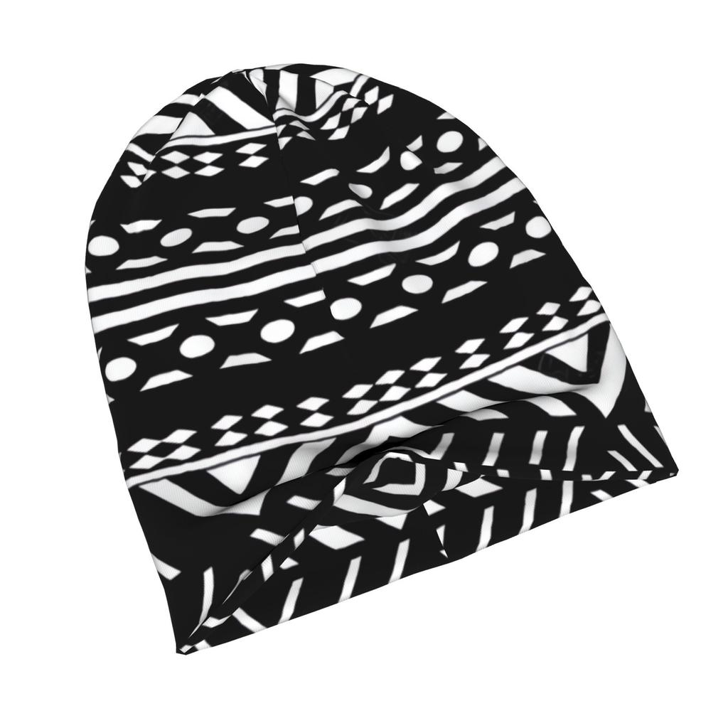 ZLIENSZUS Aztec Print Knit Hat for Adults - ZLIENSZUS Brand Design, Aztec Patterns, Flat Printing Technology Suitable for Weekend Errands, Everyday Ci
