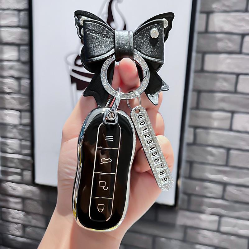 TPU Car Remote Key Case Cover Protect Shell Fob For Xiaomi SU7 YU7 SU7Pro SU7max Ultra Induction Card NFC Smart Accessories