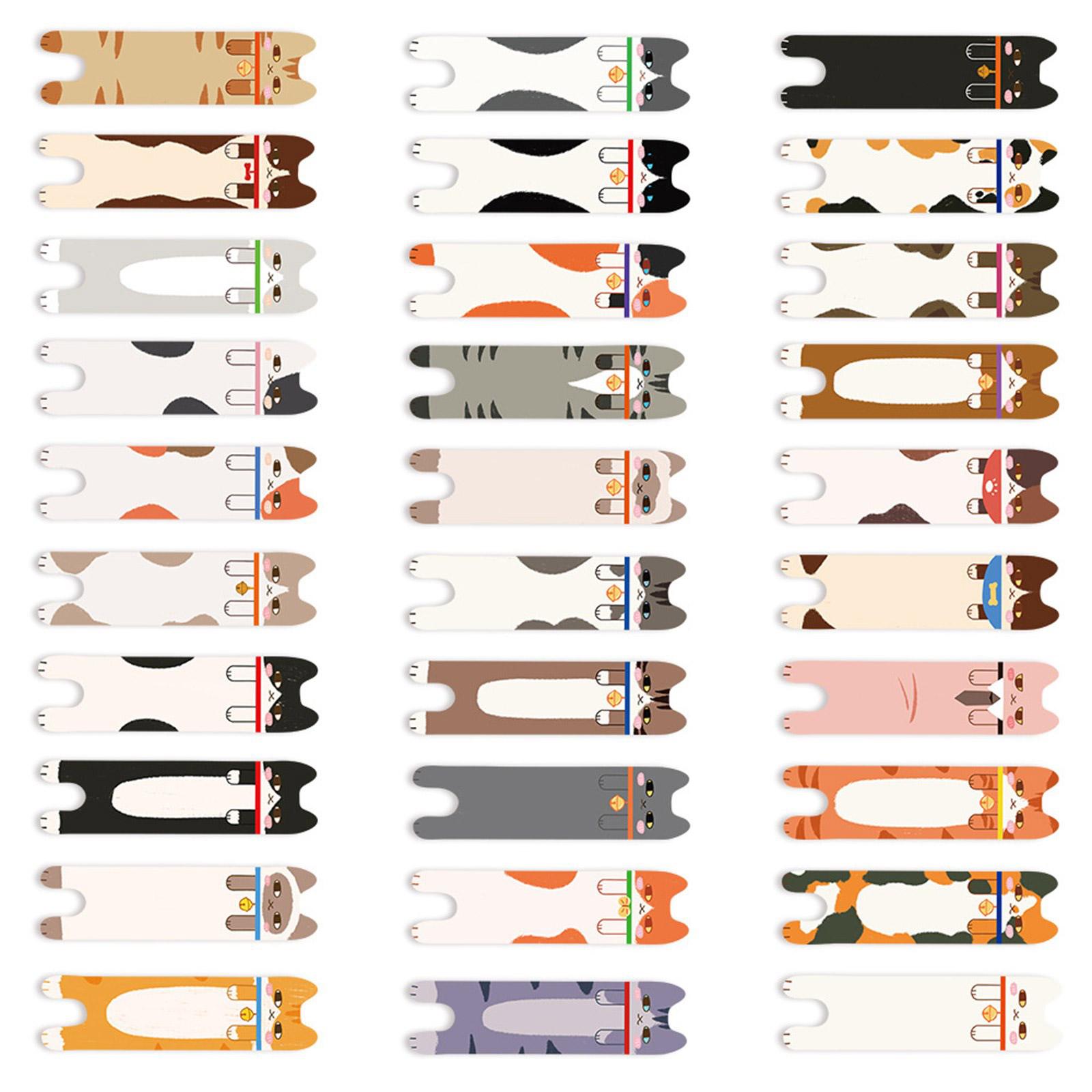 

30 листов Мультяшные кошки Закладки Разделители страниц Милые закладки Закладки для чтения Креативные закладки Канцелярские товары