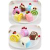 Soft Rollback Cake Fridge Magnets Convenient Storage with Magnetic Design Ideal for Family Gatherings for Whiteboards