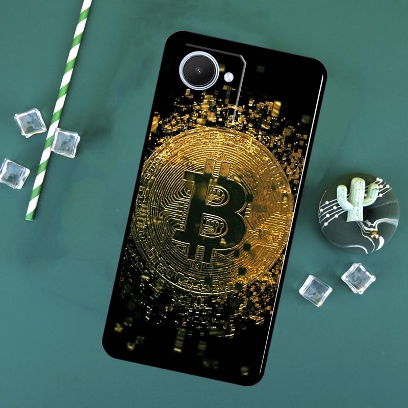 Bitcoin BTC For Realme 15 14 13 12 11 10 Pro Plus C65 C67 C63 C61 C55 C51 C53 C35 C75 GT6 GT7 Pro Case