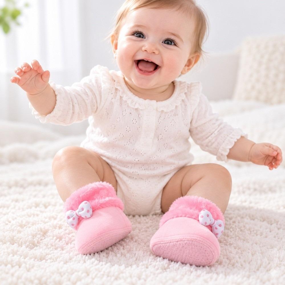 Warm Newborn Baby Shoes Soft Sole Baby Footwear Durable Infant First Walking Shoes