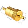 Universal 8mm Motorcycle Gasoline Oil Filter Filtration Cleaner (Golden)