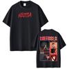 Singer Metrika New Album Tour Printed Tshirt Unisex Women Aesthetic trendyShortsleeved Loose Cotton Casual Harajuku Tshirts