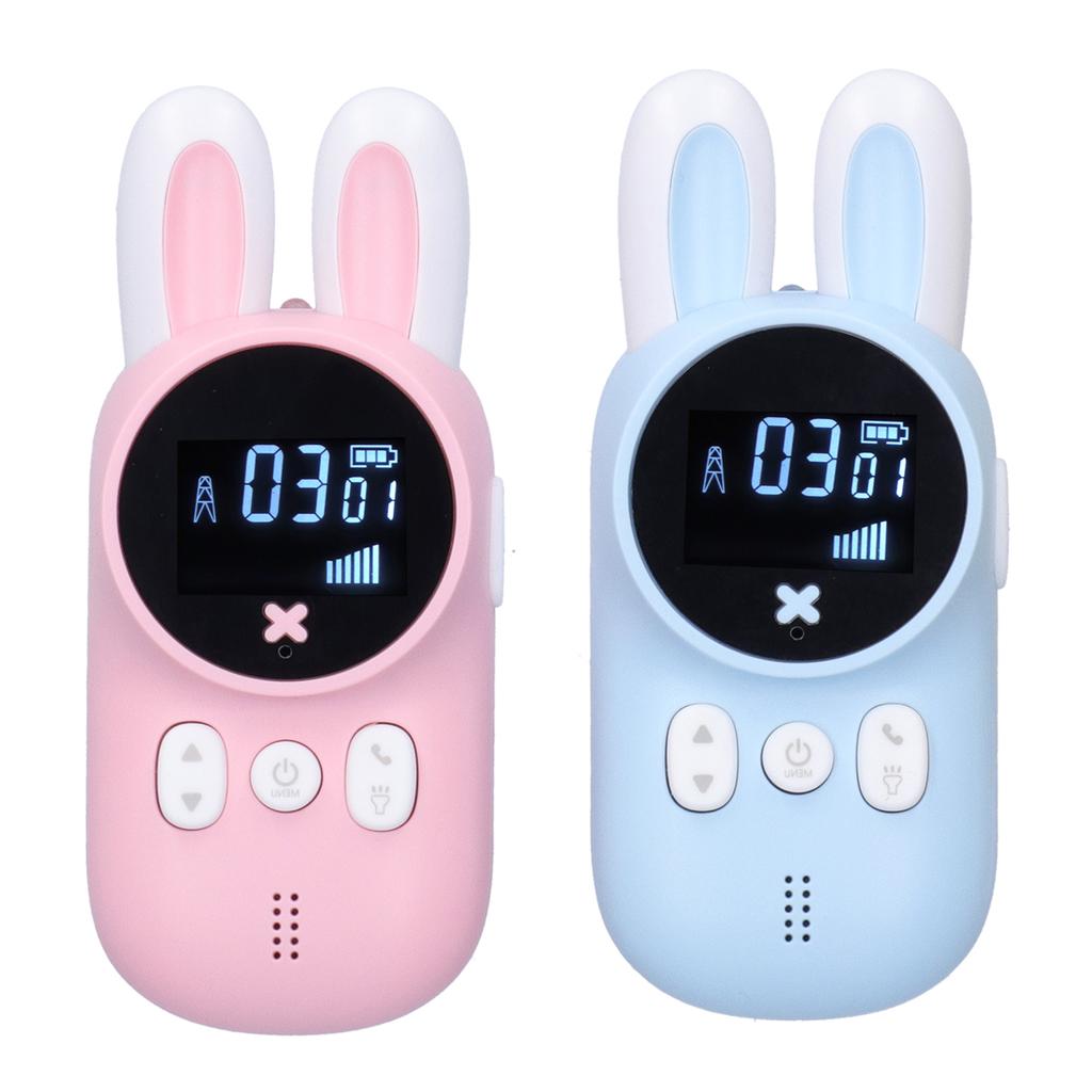MX-XJ11 Children Walkie Talkies Portable 3KM Long Range UHF Walky Talky Toys with Lanyard