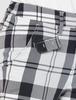 Long Pants BIG White Watch Pattern Product Wash Check 0 [Pearly Gates] Women's Check/Black / 055-3131314 031_White [S]