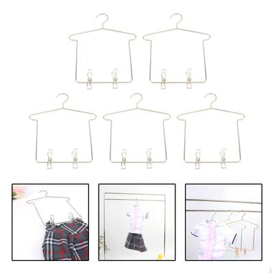 5 1/3 Coat Hangers, Dollhouse Rack, Miniature Doll Accessories, Furniture, Micro Landscape