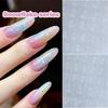 Flocon de neige creux transparent Feux d'artifice Cheval Autocollants pour ongles Pochoir aérographe Année du Cheval Série Nouvel An Décoration Autocollant pour ongles