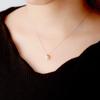 June Birthstone Akoya Pearl K10 Pink Gold Necklace [Bloom] 0452-1128-0018-0000