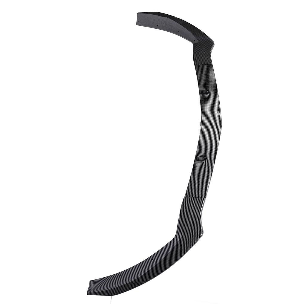 3PCS Front Bumper Lip High Strength ABS Bumper Lip Spoiler Body Kit for CLA-Class C117 Facelift Standard 2016-2019