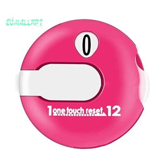 

Счетчик очков в гольфе со сбросом в одно касание — компактный размер, портативный, кликер для счетчика очков в гольфе, счетчик игр розовый