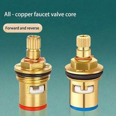 Brass Angle Valve Core and Brass Faucet Valve Core Are Suitable for Quick Opening Faucets and Kitchen/bathroom Accessories