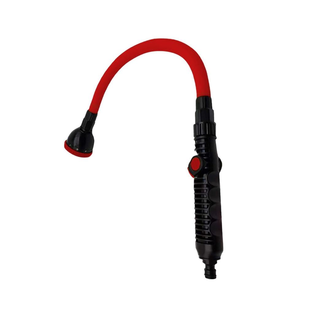 Long Hose Nozzle Sprayer for Hanging Basket 360 Green Rotating Wand with Adjustable Sprays Patterns Watering Tool