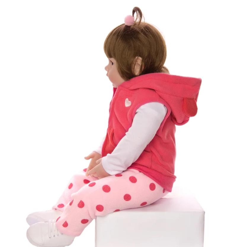 KEIUMI 48 см живая кукла реборн для девочек — фото 4