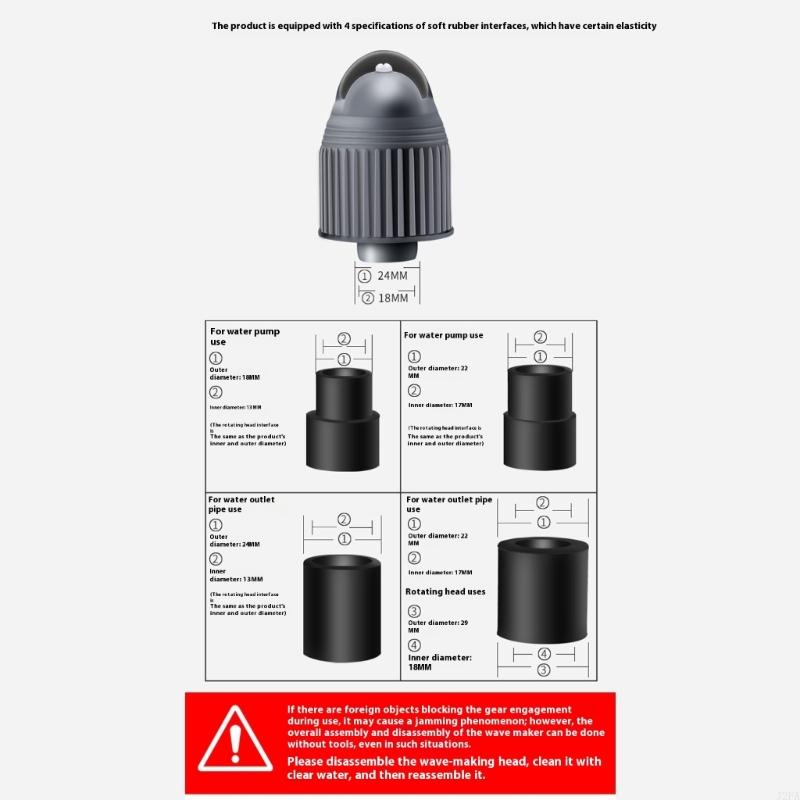 360 Direction Calm Maker For Aquatic Pets Marine Life Setting Energy Efficient System Durable ABS Build Low China Mainland