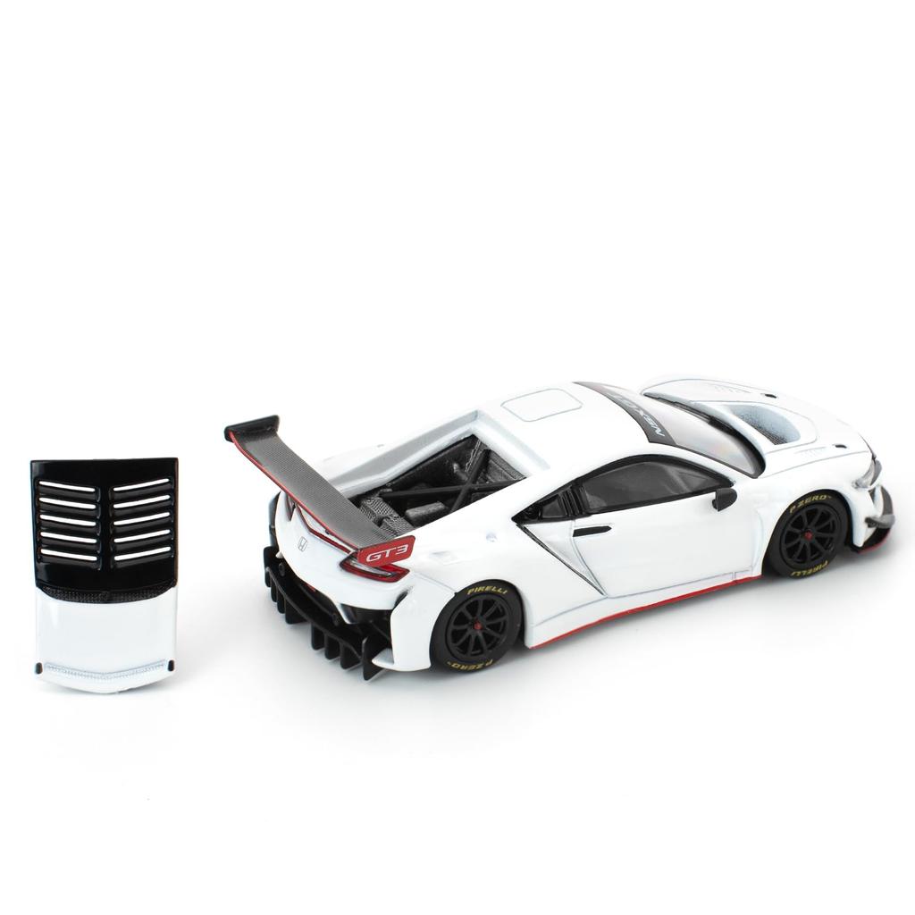 Genesis Company POP RACE Honda NSX GT3 EVO22 White PR640280 1/64 - (Finished Model)