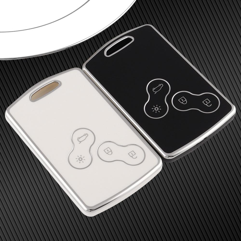 TPU Car Key Case Cover Shell for Renault Megane 2 3 Clio Scenic Duster Kaptur Captur Logan Laguna Zoe Koleos Danilo Nema Fluence