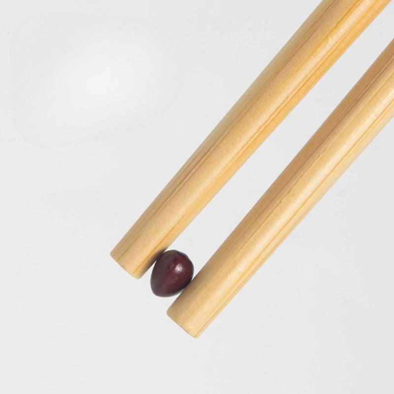 Natural Bamboo Chopsticks Set for Household Dining High-end Unpainted and Wax Free Chopsticks, 1 Person 1 Chopstick