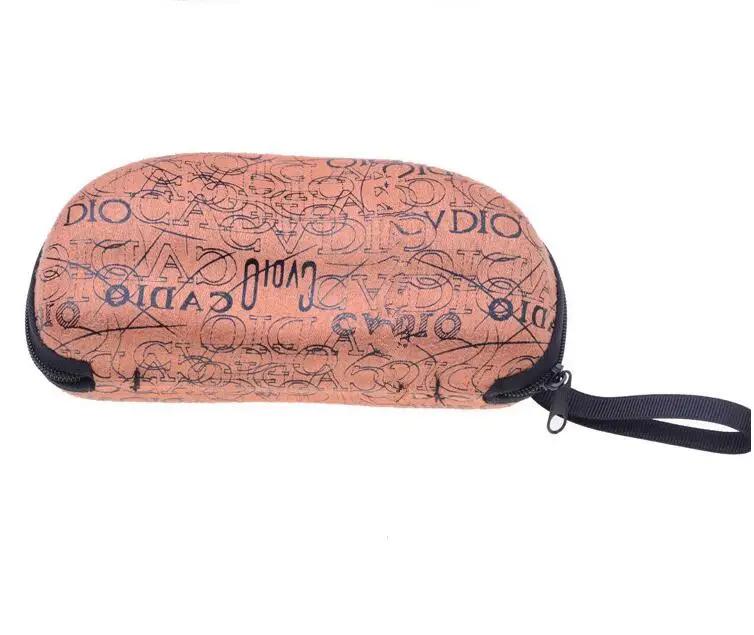 New Zipper Peanut Sunglasses Hard Case Eye Glasses Portable Protective Case Holder Contact Glasses Box Sunglasses Case