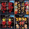 Blessing Words Spring Festival Window Stickers Cartoon Glass Door Stickers  Market
