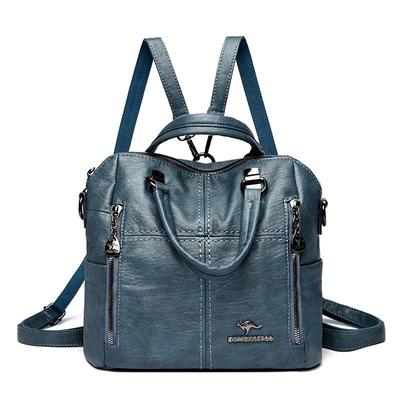 Women's Large Capacity Fashionable Retro Backpack & Crossbody Bag KTY