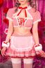 Clearstone SugarWhip Cosplay Halloween Bunny Maid Red Berry Red Women's