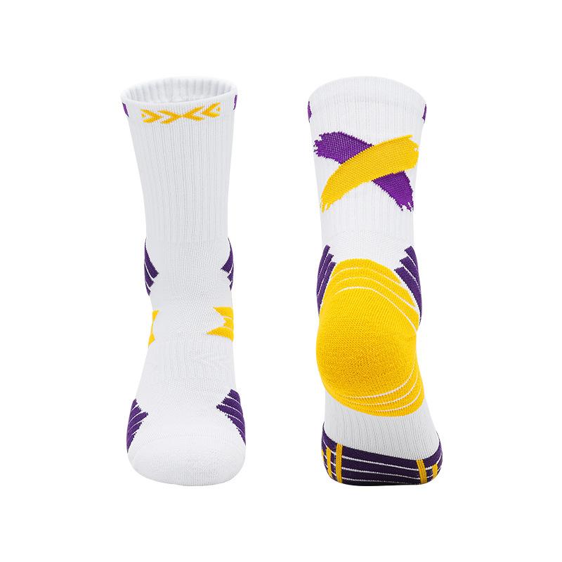 Adult Basketball Socks Actual Training Socks Children Towel Bottom Sweat Absorbing Shock Non-Slip Sports Socks Men