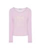 Nigaennikol Nicole Rose Long Sleeve Top_Pink