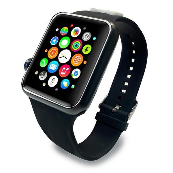 Pasek Do Apple Watch 42/44/45/49mm Karl Lagerfeld Silicone Czarny