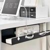 No Drilling Required Under Desk Cable Organizer Wear-resistant Socket Strip Holder  Conference Room