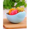 Rice Washing Bowl Multipurpose Food Grade Small Rice Strainer Bowl for Kitchen Tool for Cleaning Rice Vegetable Fruit