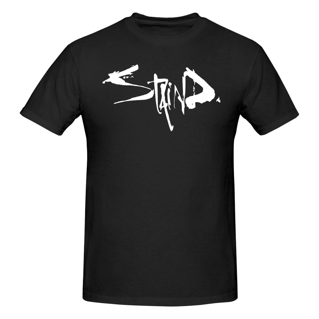 Funny Staind Band Classic Unisexs Printed Tshirt Unisex T Shirtshirts