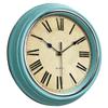 Wall Clock 12-inch Large Retro Wall Clocks Non Ticking Classical Quiet Clocks Living Room Kitchen Bedroom Office Decor A0KF