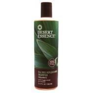 Shampoing régénérateur - Desert Essence - Melaleuca - 382ml - 100% végétal - Sans gluten