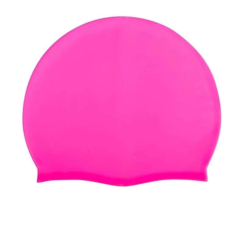 Swimming Cap Silicone Waterproof Swim Hat for Men Women Adult Kids Pool Caps Diving Swimming Equipment Elastic Caps 2025