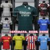''-2027 Spielerversion Fußballtrikots Napoli Blau Kreuz West Ham Pumas Roma Leeds United Weltmeisterschaftsstil''