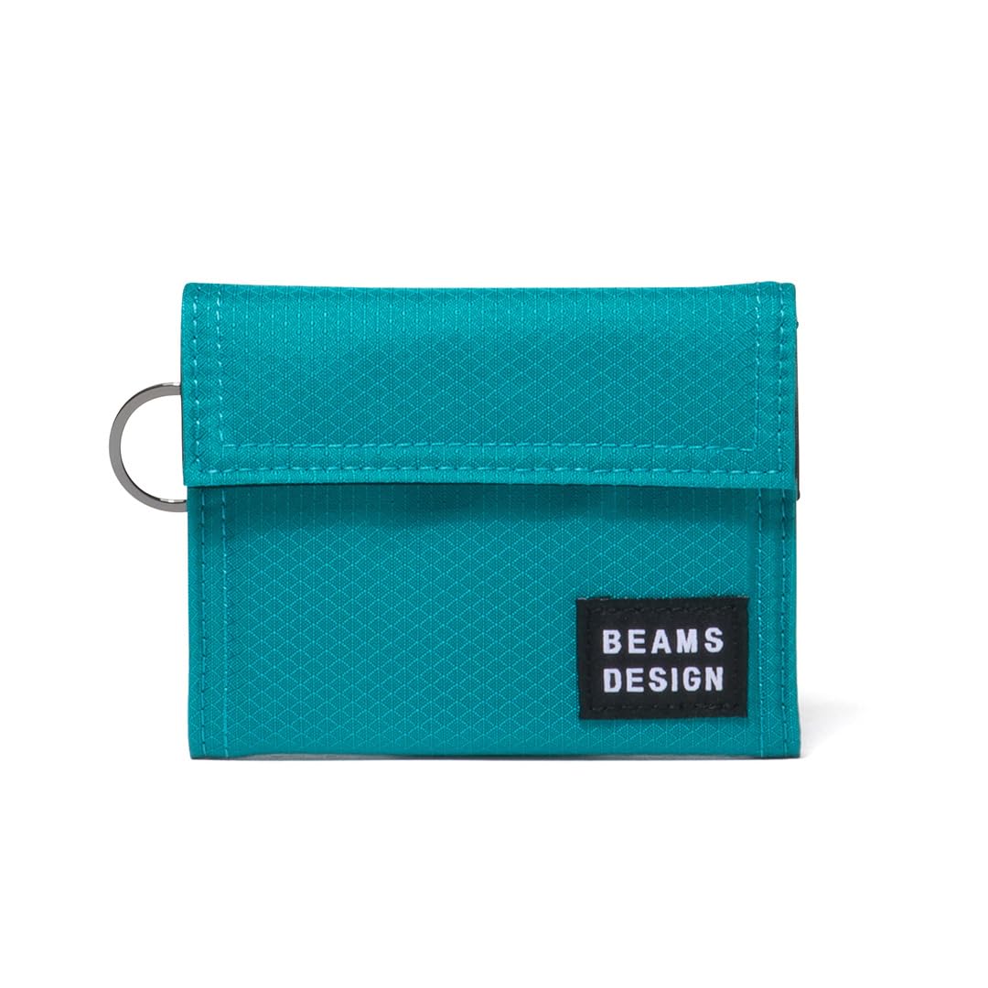BEAMS DESIGN Turquoise One Size BMMW6JS3 Aggressive Bi-fold Wallet, Blue,