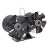 SF167T 12 Blade Fireplace Fan Dual Motors for Wood Log Fire Heat Powered Fans