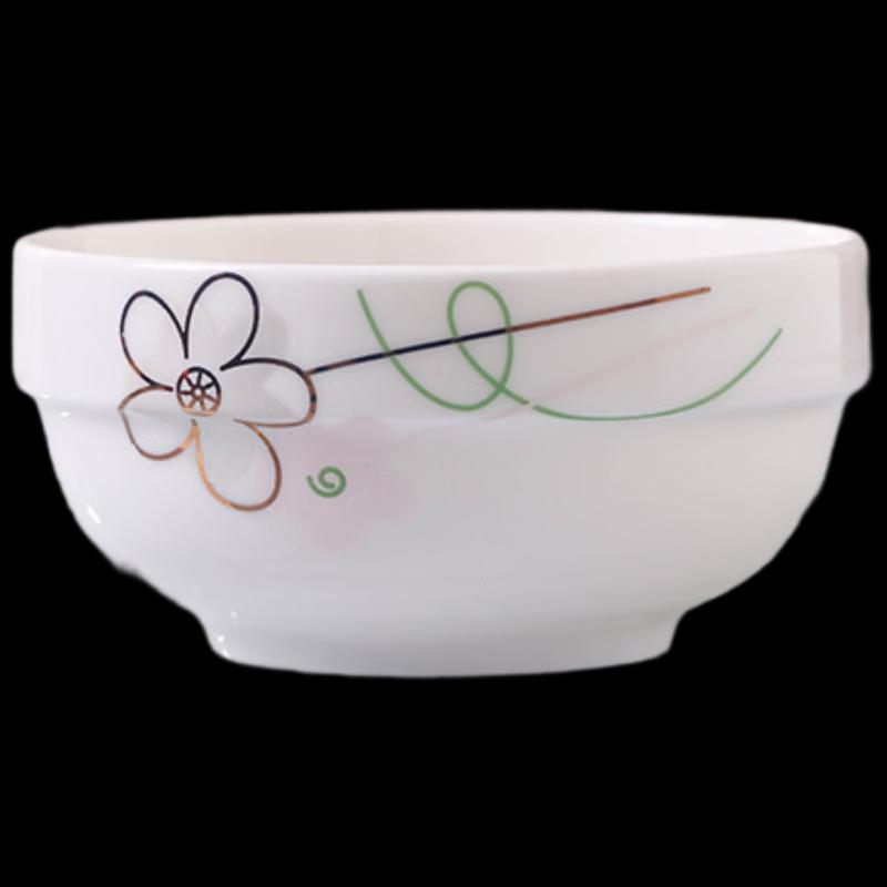 Abay Colorful Ceramic Rice Bowl Set