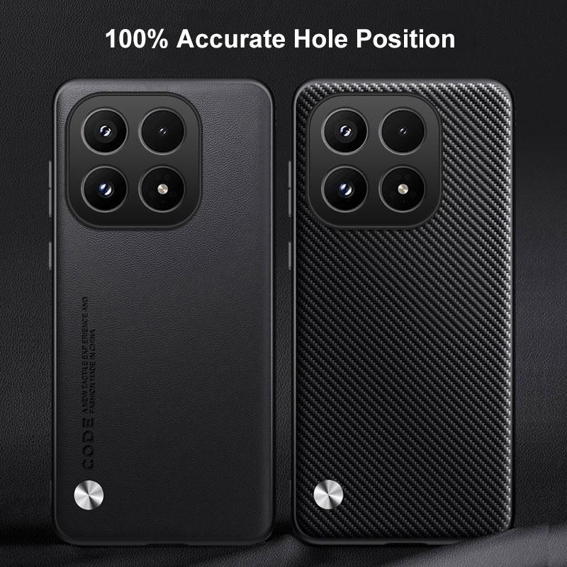 Luxury PU Leather Case For Xiaomi Mi 17 Mi17 5G Back Cover Silicone Shockproof Full Protection Phone Case For Xiaomi 17 Xiaomi17