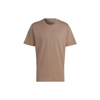 Originals Trefoil Solid Crew Neck Short Sleeve T-Shirt Men Tops Brown HK2724