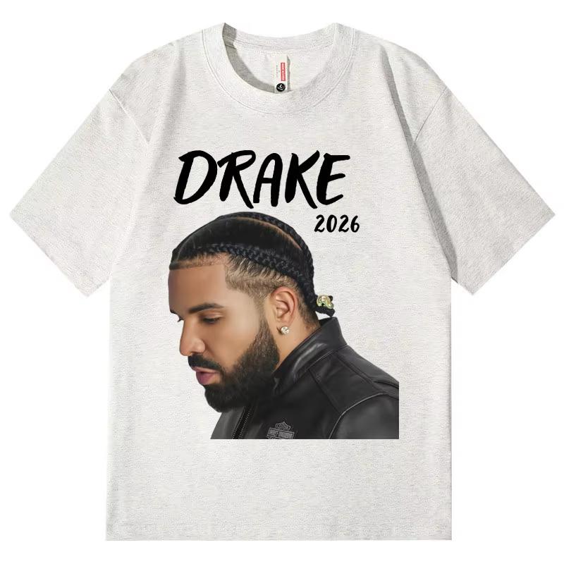 2026 Rapper Drake Iceman T-shirt Men Women Clothing Fashion Hip Hop Short Sleeve T-shirts Summer Casual Fashion Trendy Tee