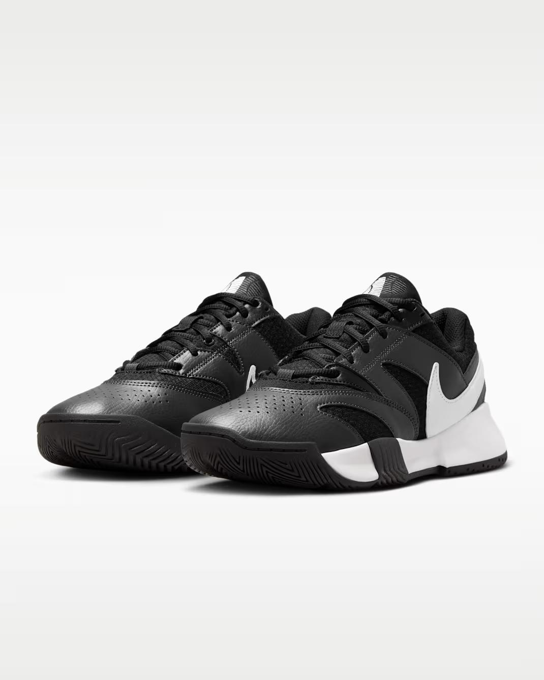 FD6575-001 Nike Court Lite 4 Черный Белый (Женский) 5