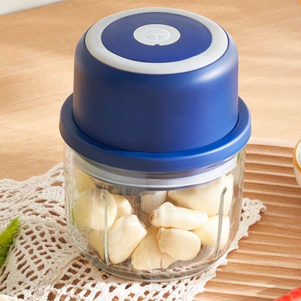 Rechargeable Mini Automatic Food Processor Portable Multifunctional Electric Mincer Home Appliance