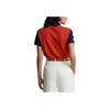 Polo Ralph Lauren SS22 Logo Patch Embroidered Cotton Short Sleeve Polo Shirt Women Tops WMPOKNINCU20390-800