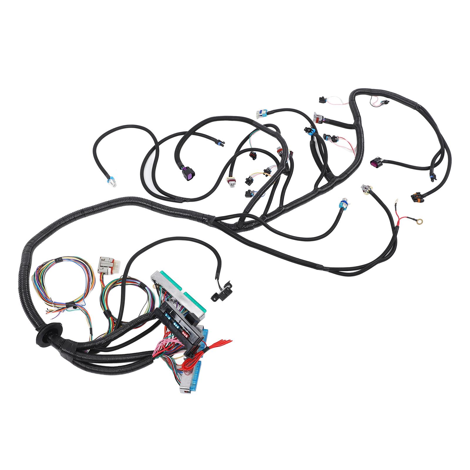 

Stand Alone Wire Harness 4L80E Car Accessories Replacement for 4.8 5.3 6.0 LS Vortec DBW 2003‑2007